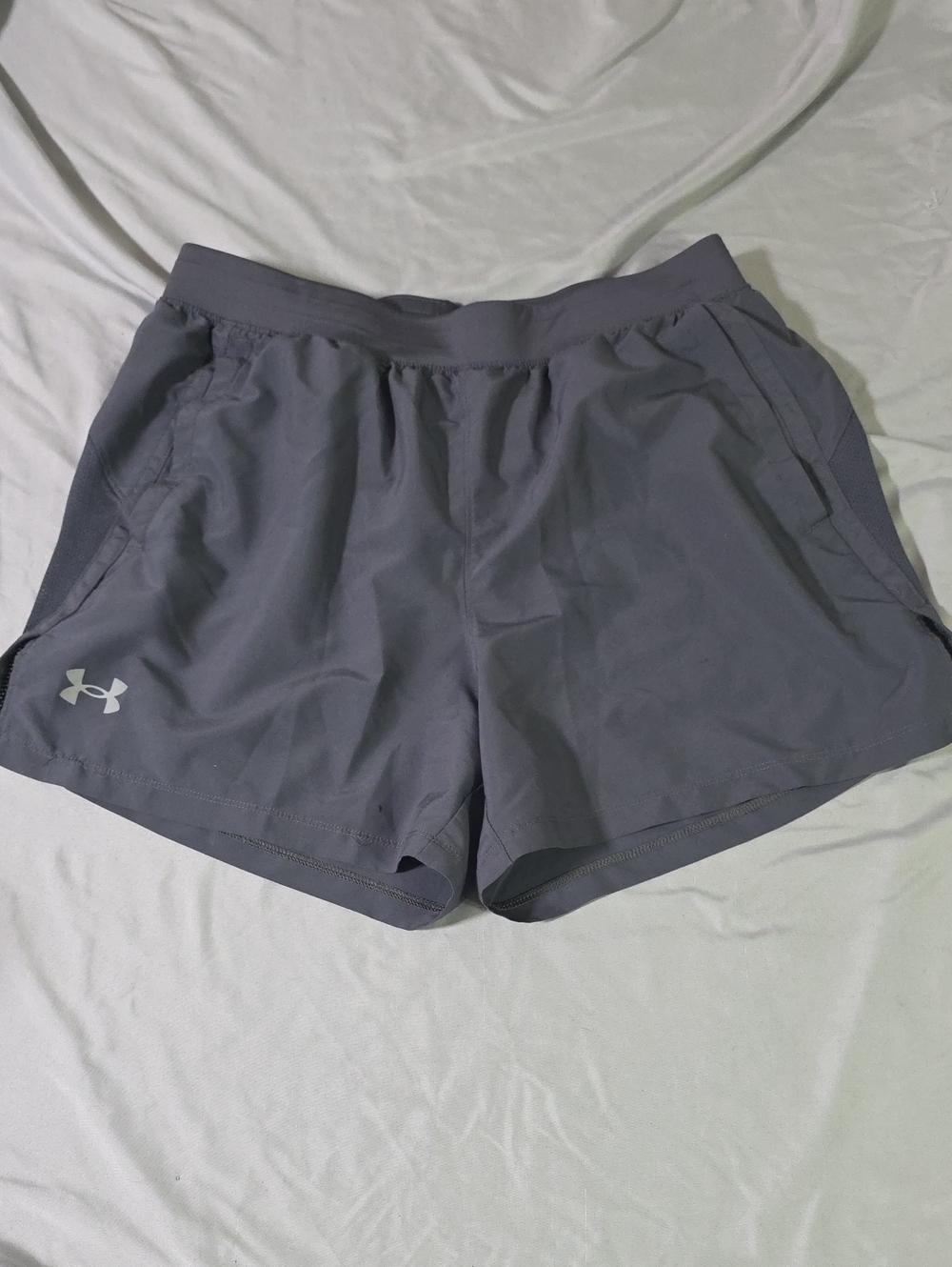 Under Armour Women's Gray Performance Athletic Shorts